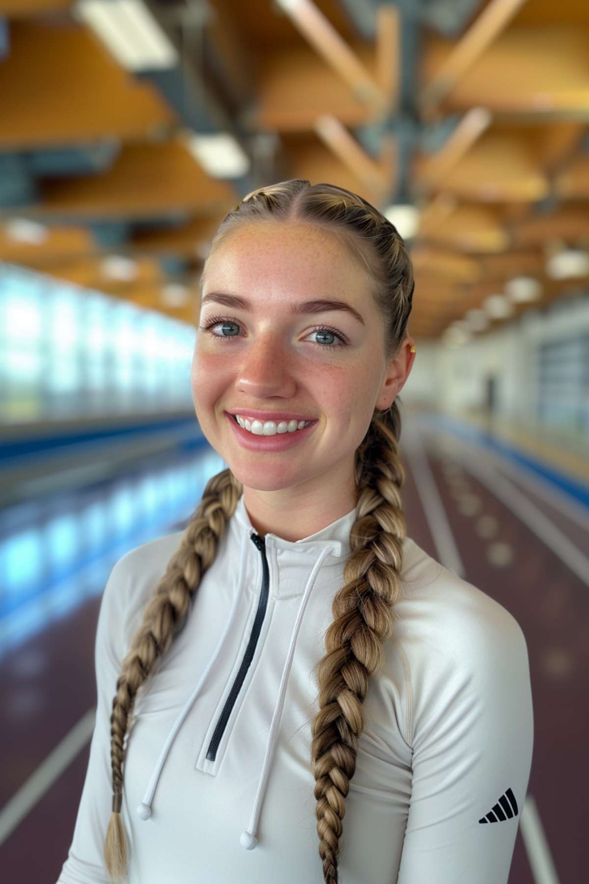 long-length double braids for athletic activities