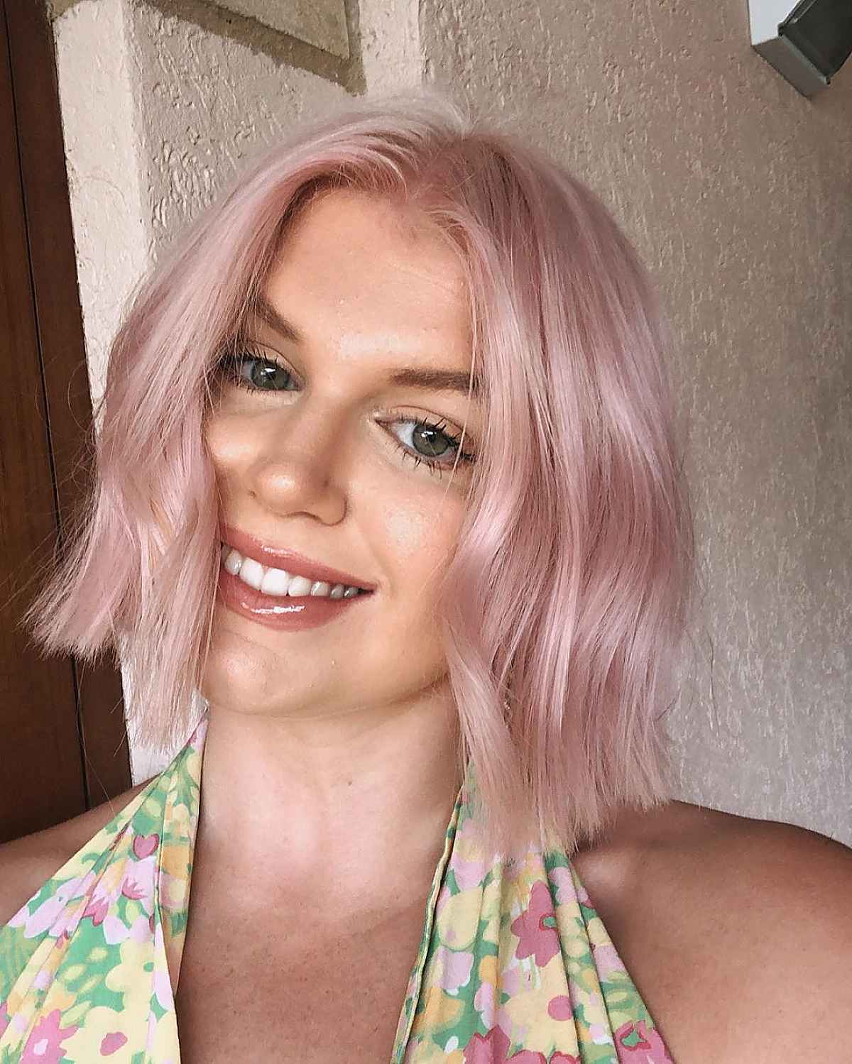 Baby Pink Hair Dye