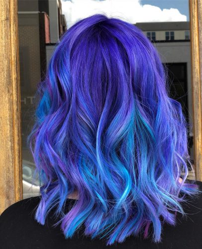 30 Incredible Ways to Get Galaxy Hair in 2024 (Photos)