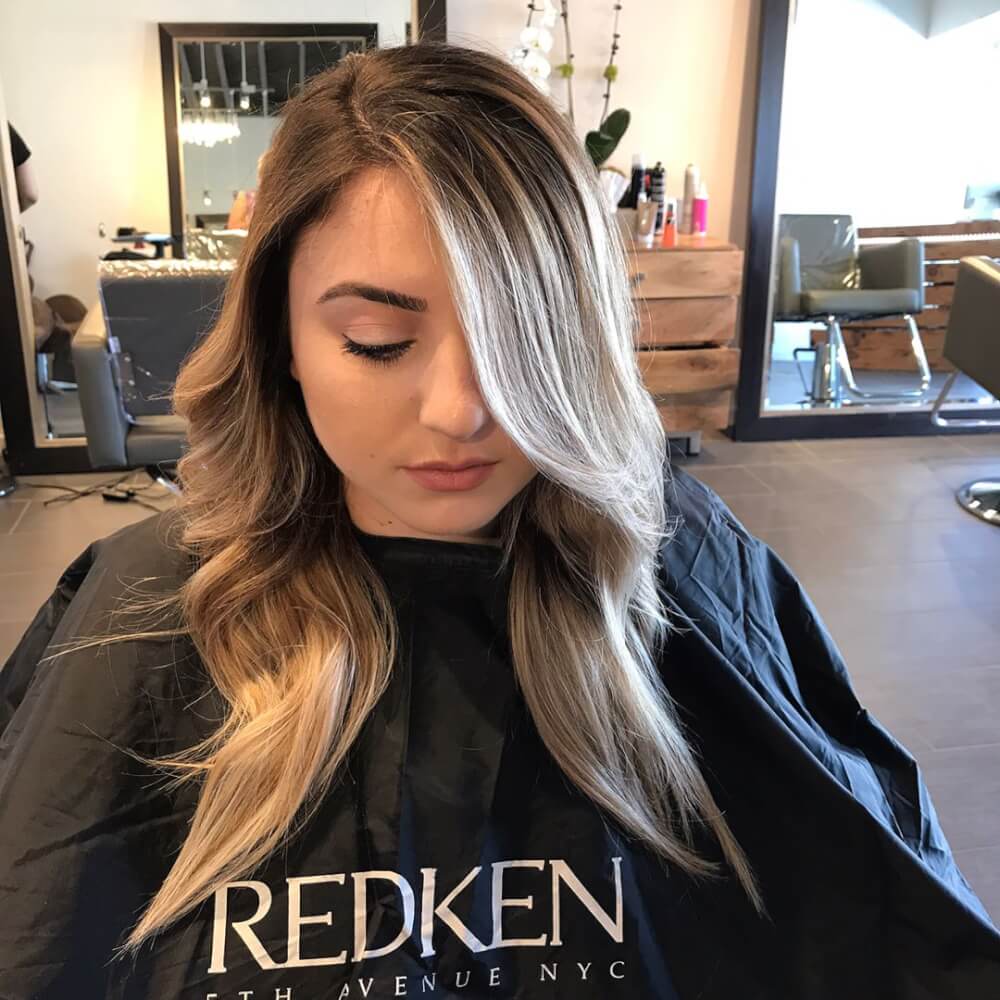 Affordable Summer Balayage hairstyle for Fine Hair