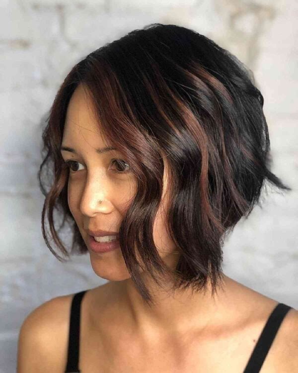 35 Coolest Angled Bob Haircuts and Hairstyles Trending Right Now