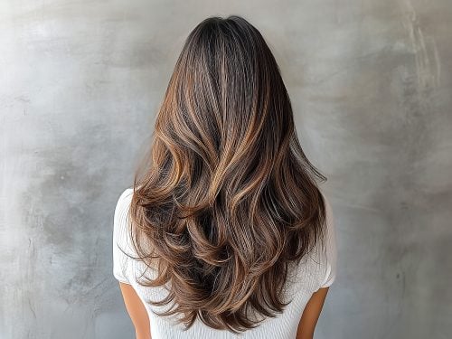 Beautiful balayage hair