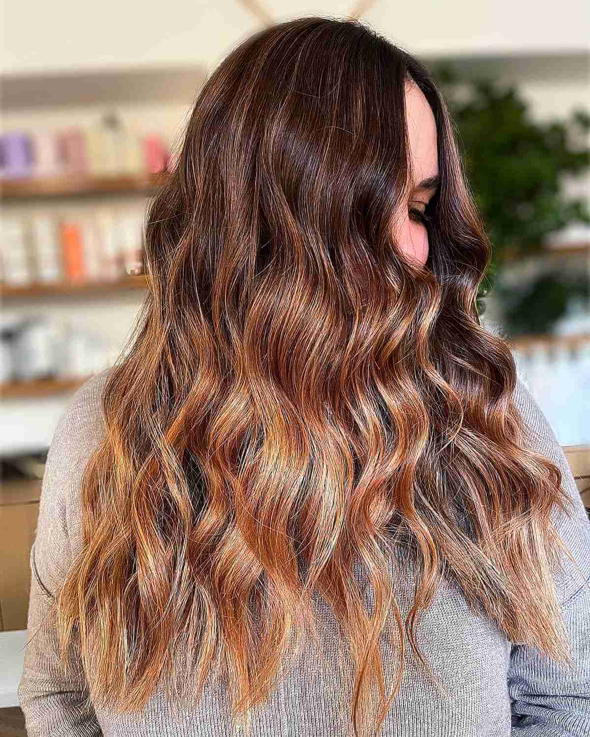 Beautiful Chestnut Brown Ombre