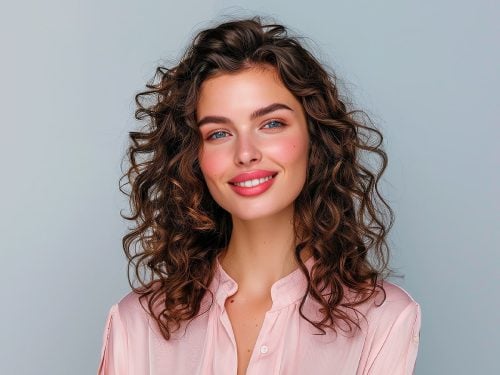 Beautiful layered curly haircuts