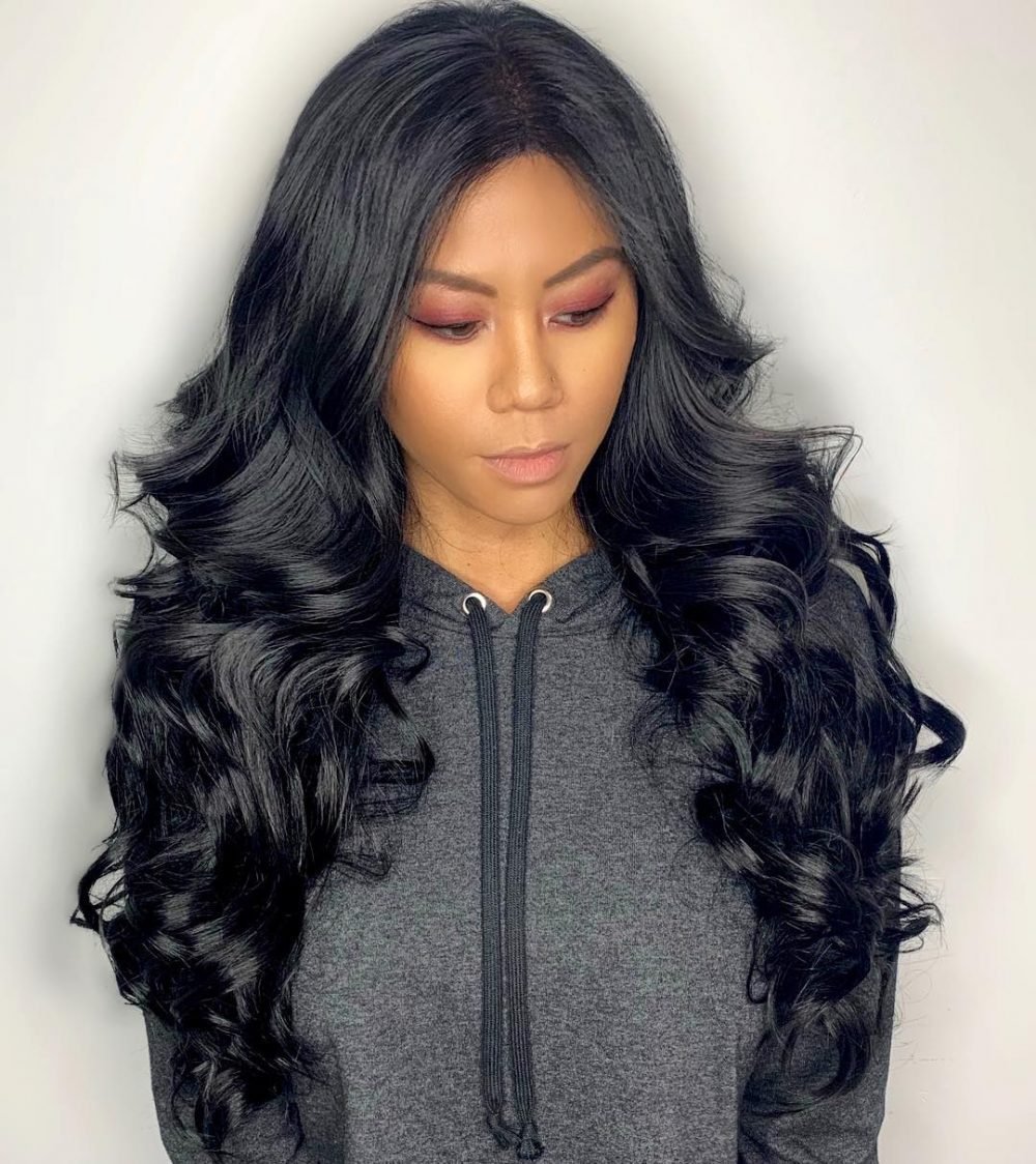 21 Fantastic Jet Black Hair Color Ideas for Every Skin Tone