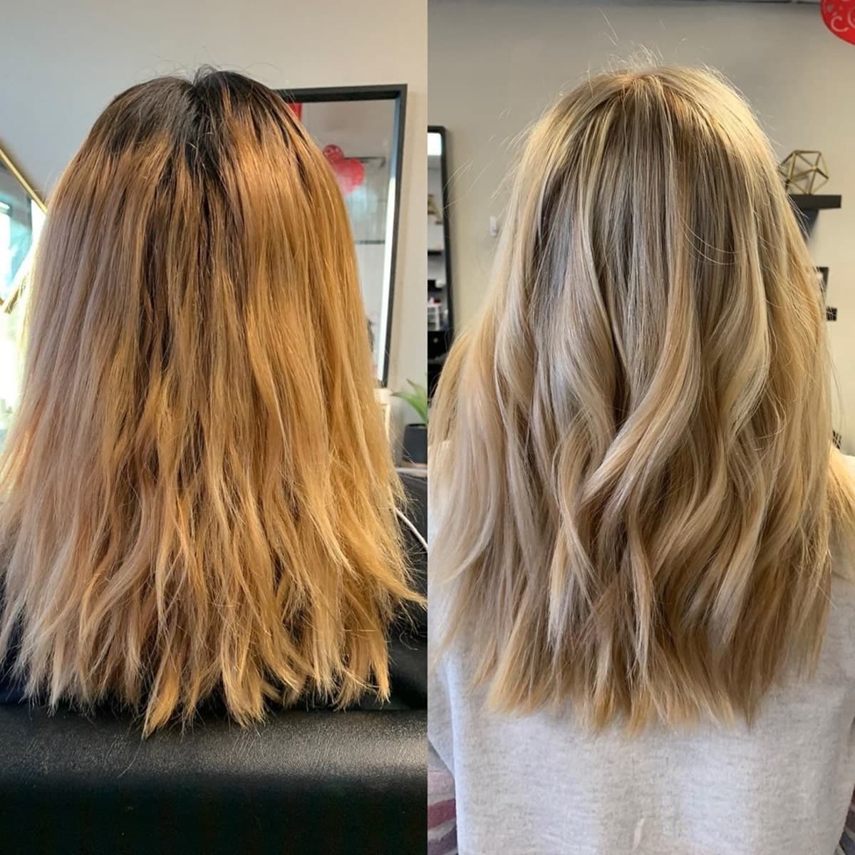 Before and After Partial Highlights