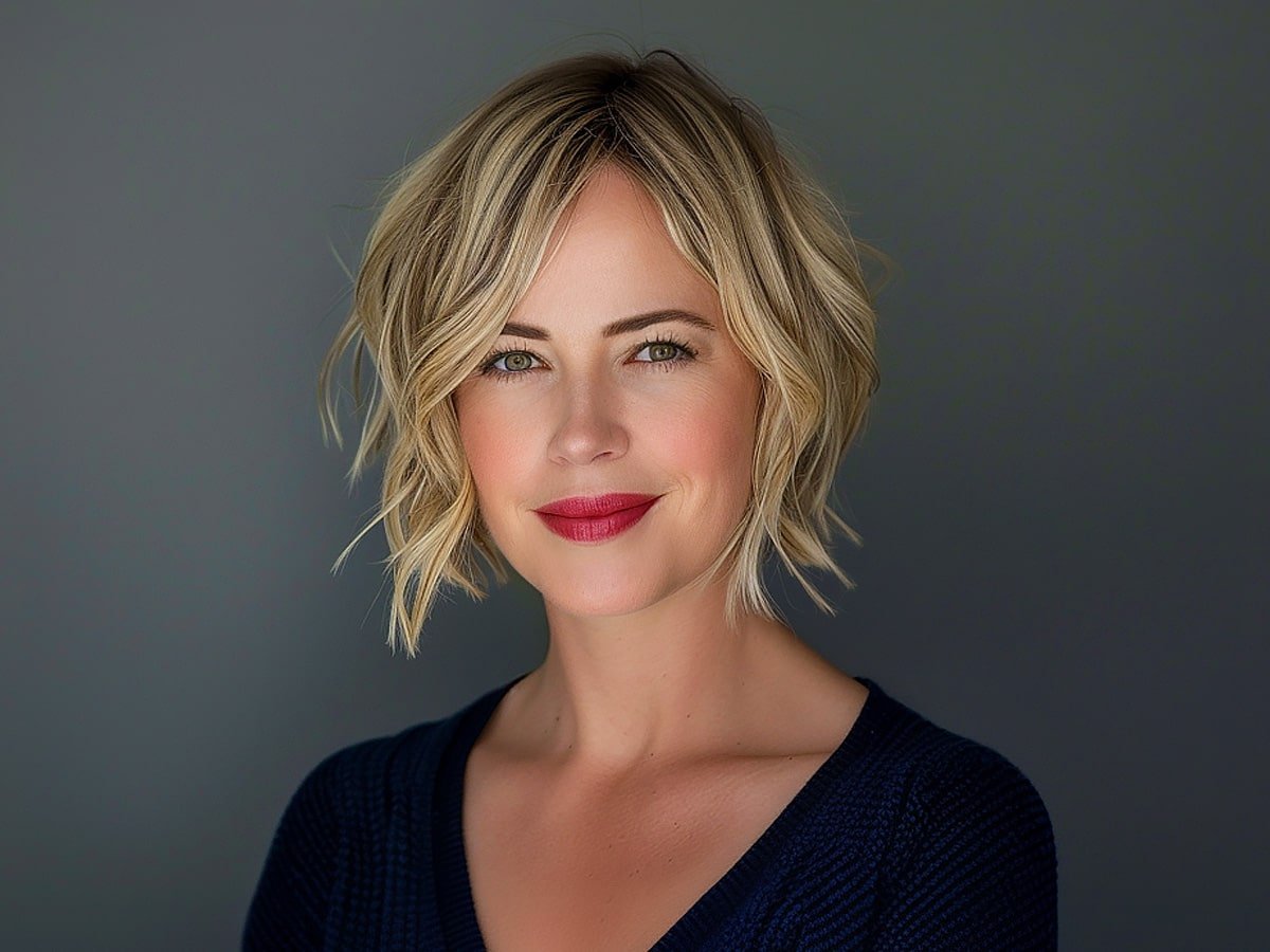 Best choppy bob haircuts for fine hair