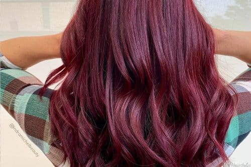 The best dark burgundy hair colors