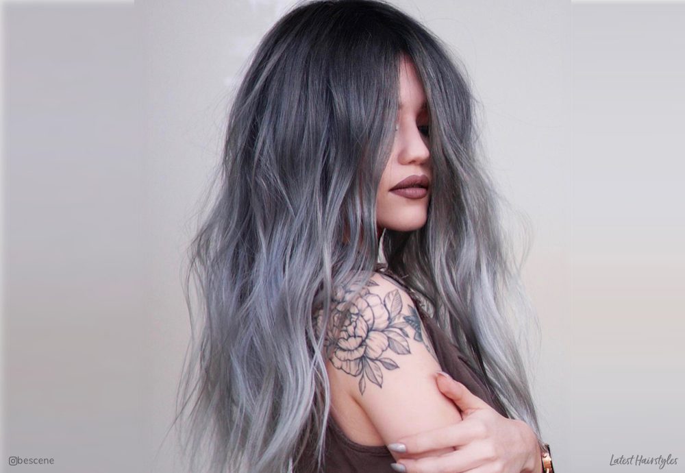 The Grey Ombre Hair Trend of 2020: 14 Hottest Examples