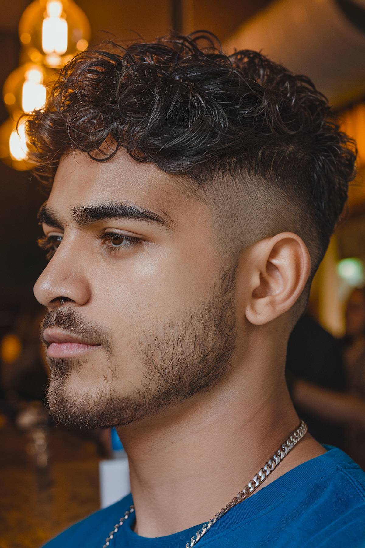 Best haircut for men with curly hair