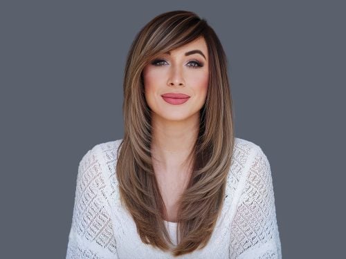 Best layered hairstyles oval face