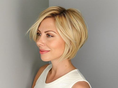 Best layered stacked bob haircuts