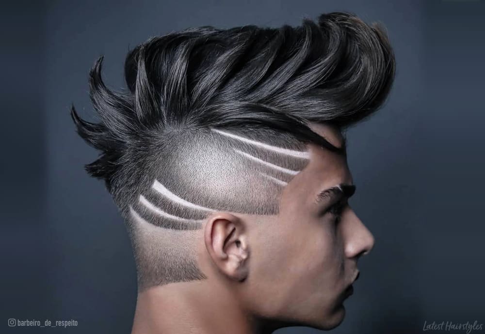 The coolest hair designs for men