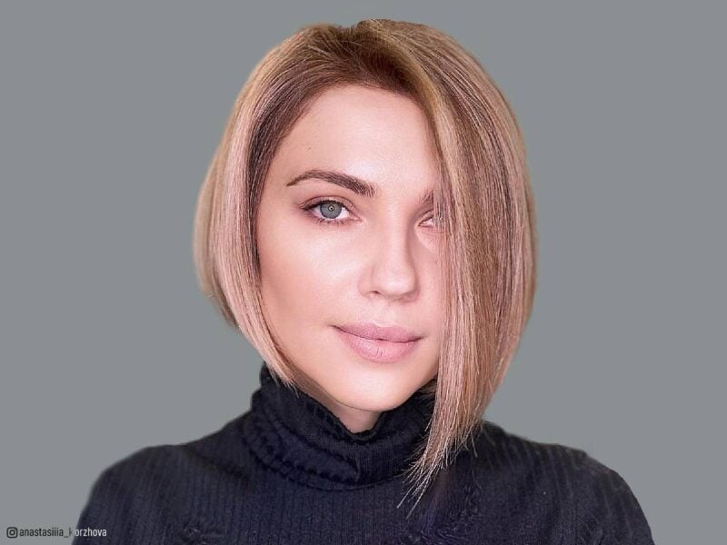 35 Short Asymmetrical Bob Hairstyles Trending in 2023