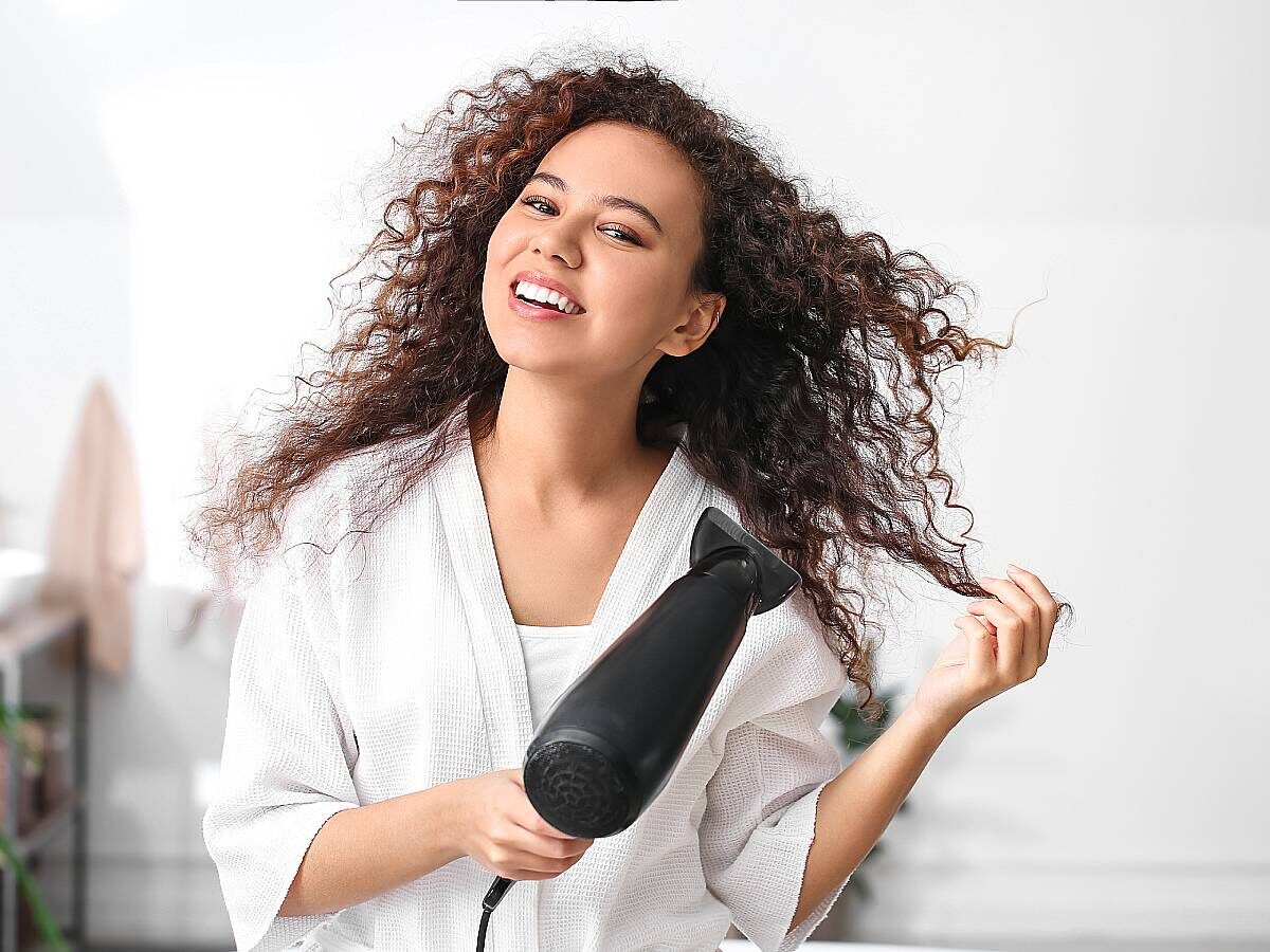 Best way to dry a wet curly wavy and coily hair