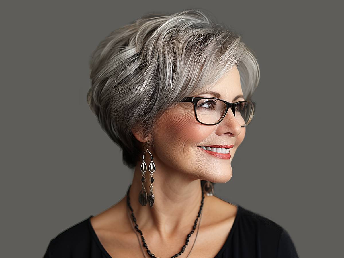 Best wedge haircuts for older women