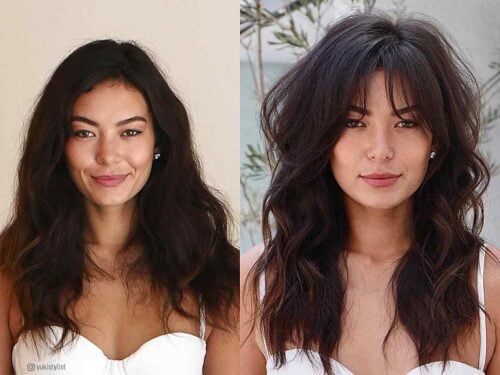 47 Trendy Wispy Bangs for 2023 & How to Match to Your Face Shape