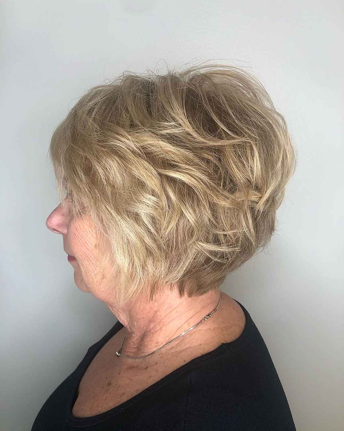 Bixie Cut with Textured Layers