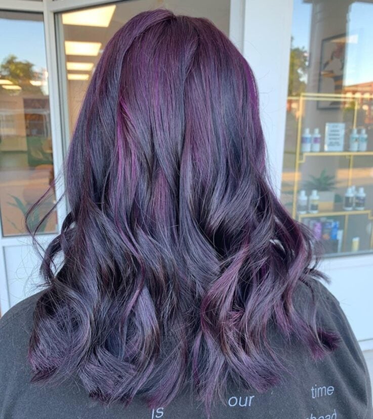 23 Stunning Black Cherry Hair Color Ideas for 2025