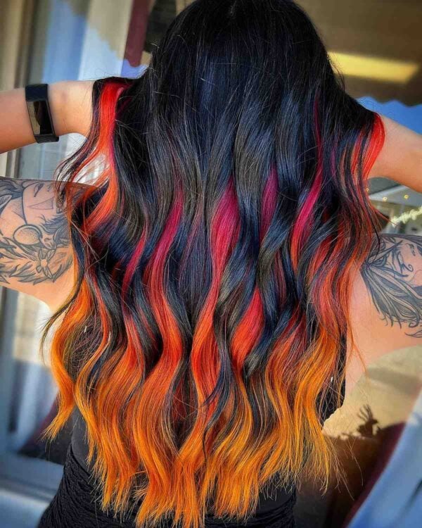 44 Photos of Rainbow Hair Ideas to Consider for 2022