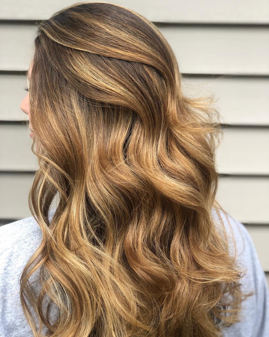 Classic Blonde and Caramel Highlights