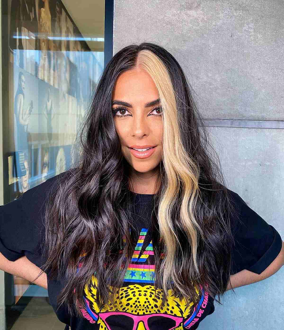 Top 30 Black Hair with Blonde Highlights Ideas in 2023