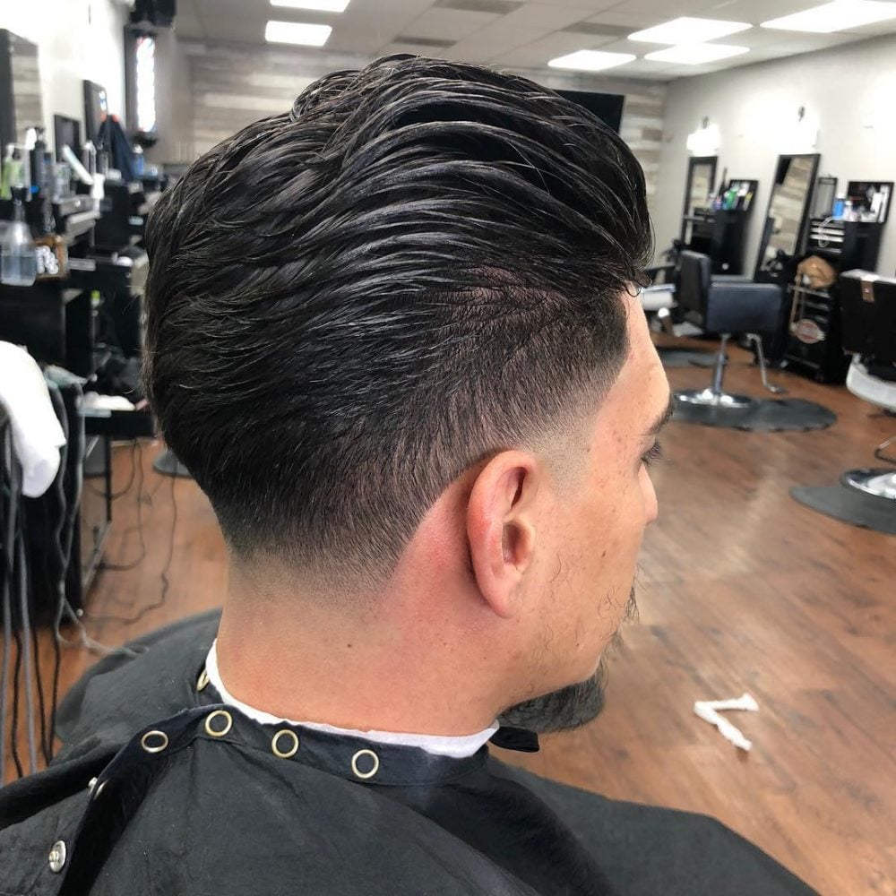 36 Taper Fade Haircuts For Modern Gentlemen In 2023   Blowout Taper Fade 