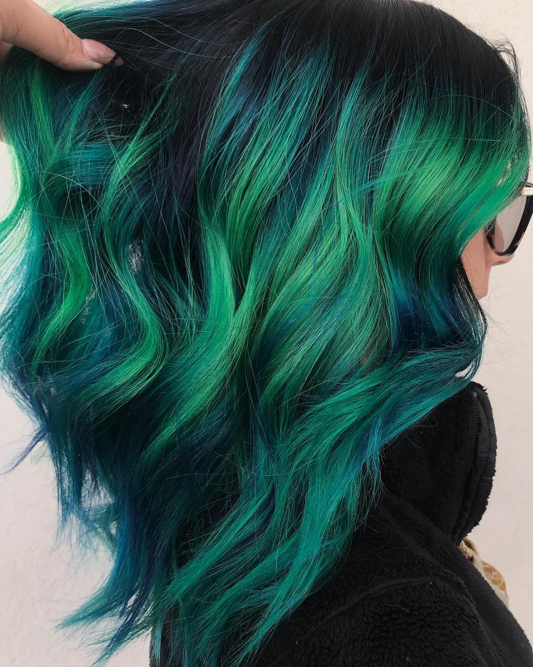 Blue and Teal Ocean Mermaid Hair