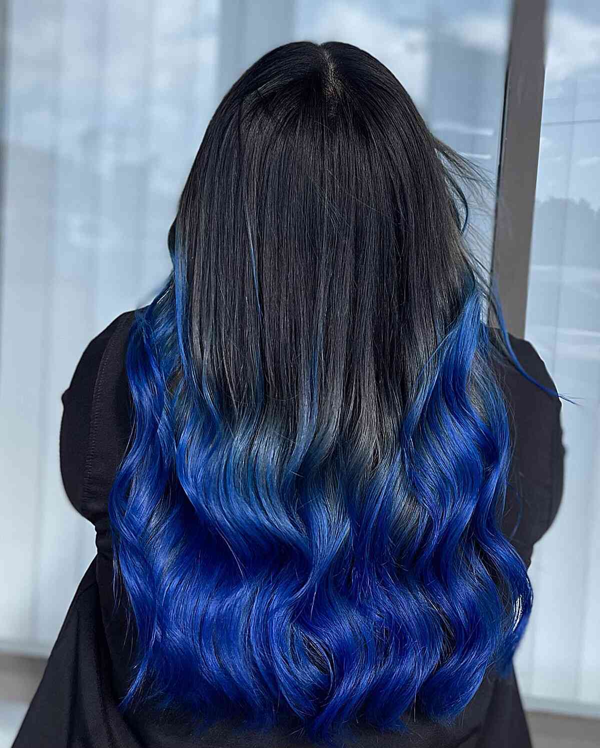 Blue Purple Ombre Hair Colors