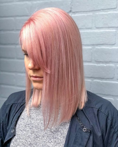 22 Chic Long Bob with Bangs (2019 Ideas)