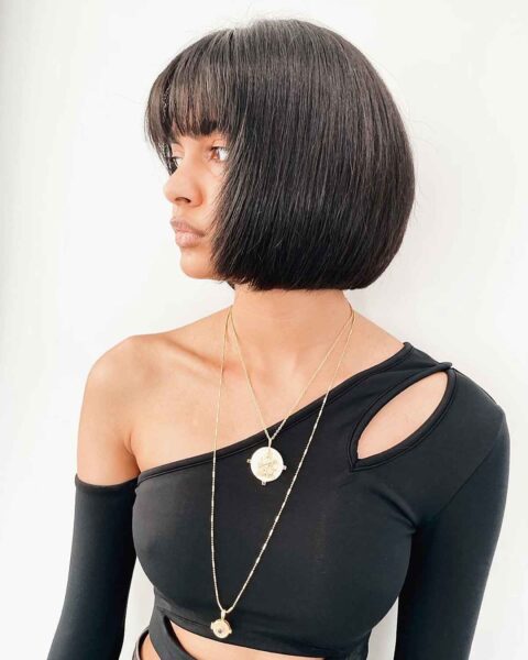 64 Chic Short Bob Haircuts with Bangs