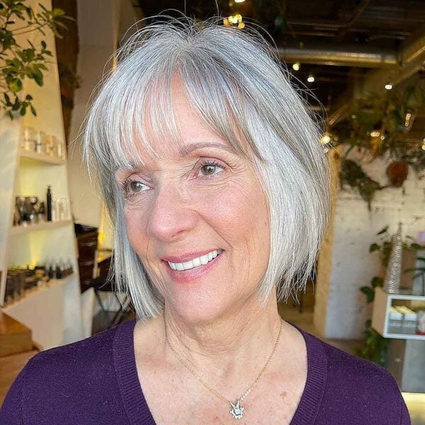 29 Volume-Boosting Bob Haircuts for Women Over 60 with Fine Hair