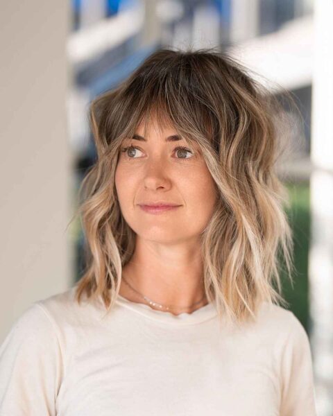 36 Trendy Ways to Get Wispy Bangs