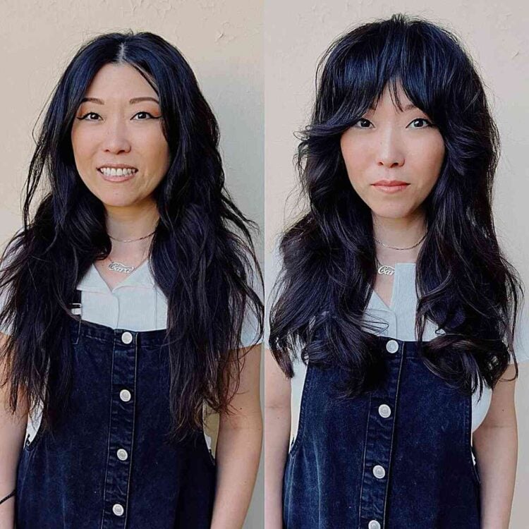 27 Flattering Ways to Wear Bangs for Women with Small Foreheads