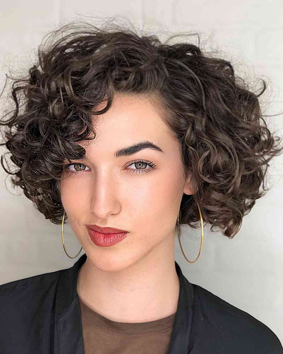 Jaw-Length Bouncy Bob with Curls