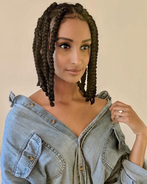Box Braids for African Americans