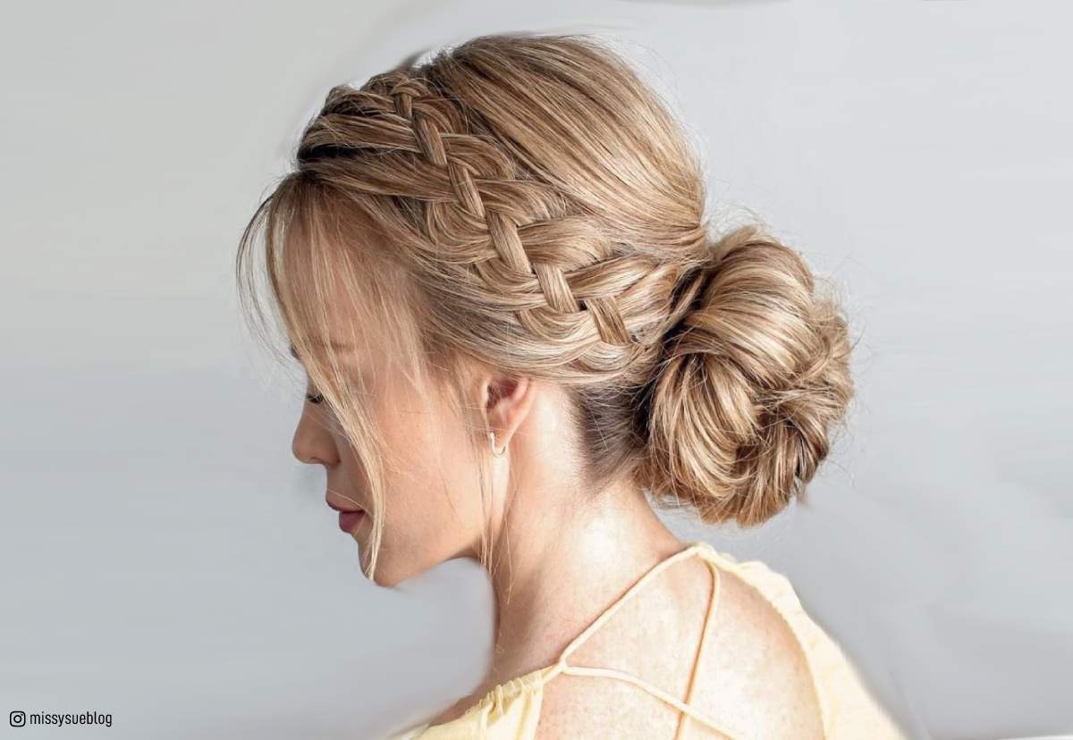 16 Gorgeous Braided Bun Hairstyle Ideas That Are Easy To Do 16 Gorgeous Braided Bun Hairstyle Ideas That Are Easy To Do