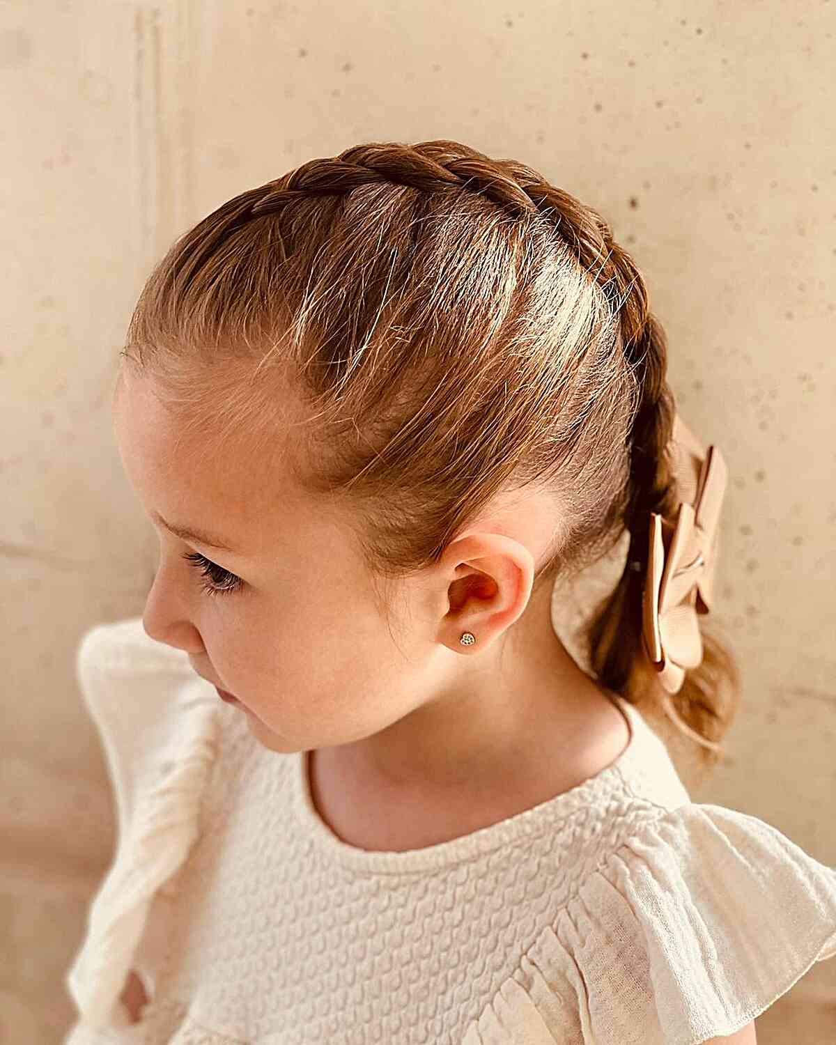 braids for toddlers with short hair