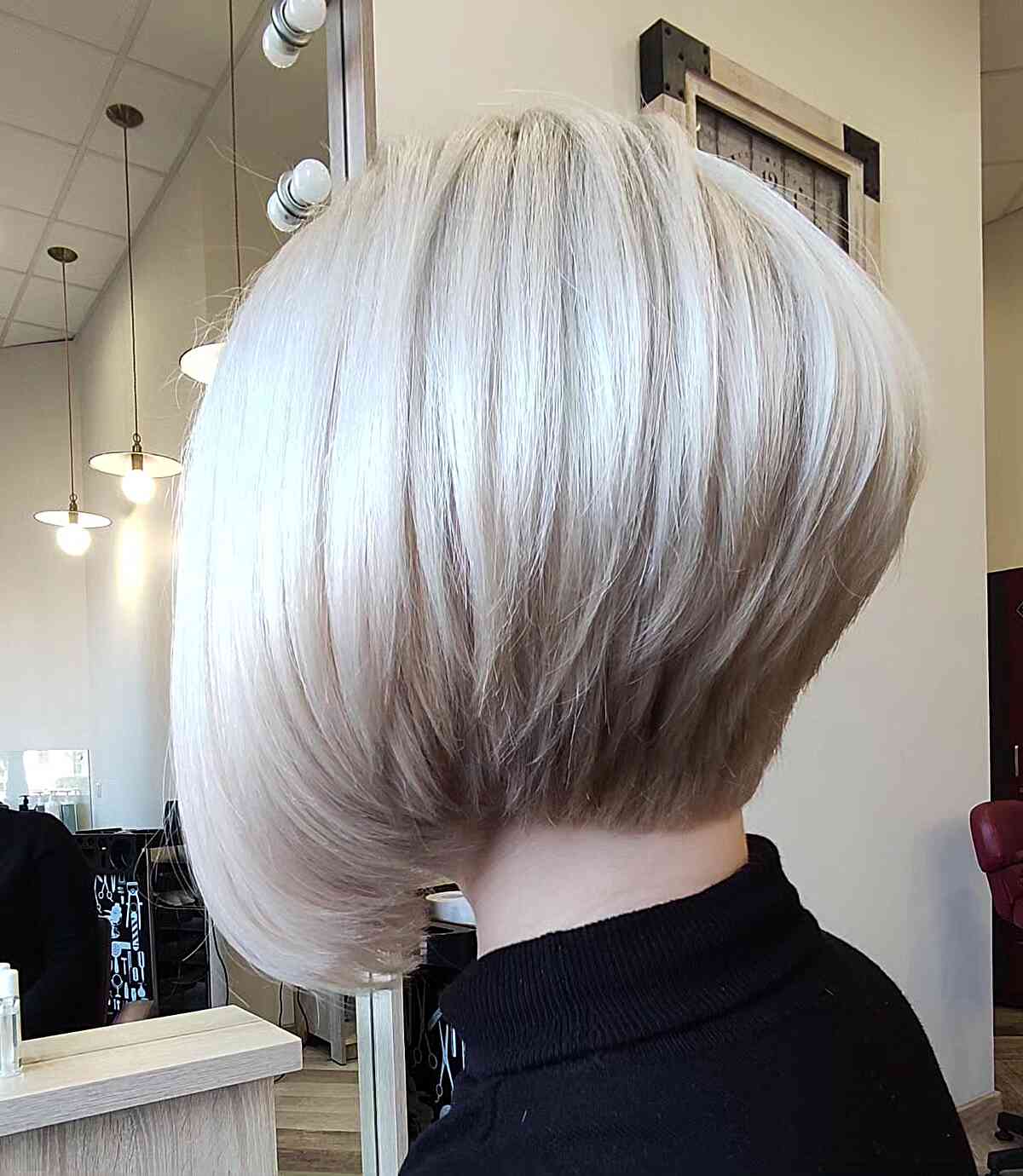 Bright and Icy Platinum Hair Color