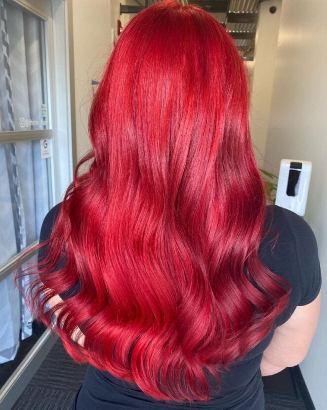 36 Stunning Bright Red Hair Colors to Get You Inspired