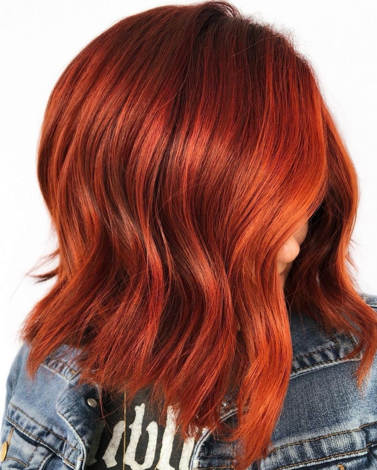 Vivid & Bright Strawberry Red Hair
