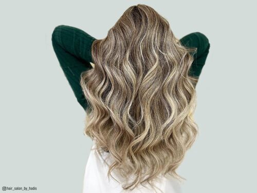 Brown and blonde balayage ideas