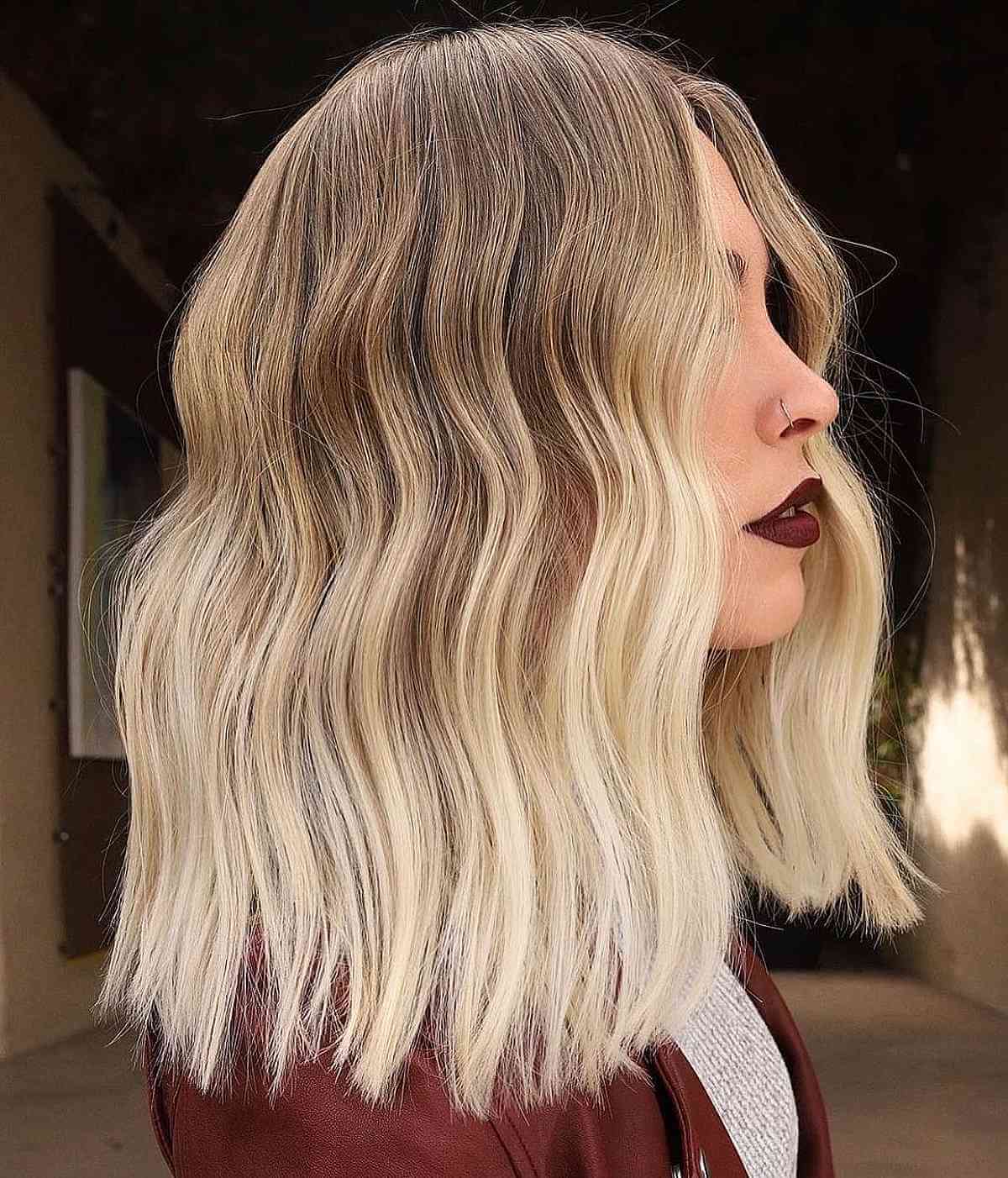 Brown-Blonde Balayage Ombre Hair