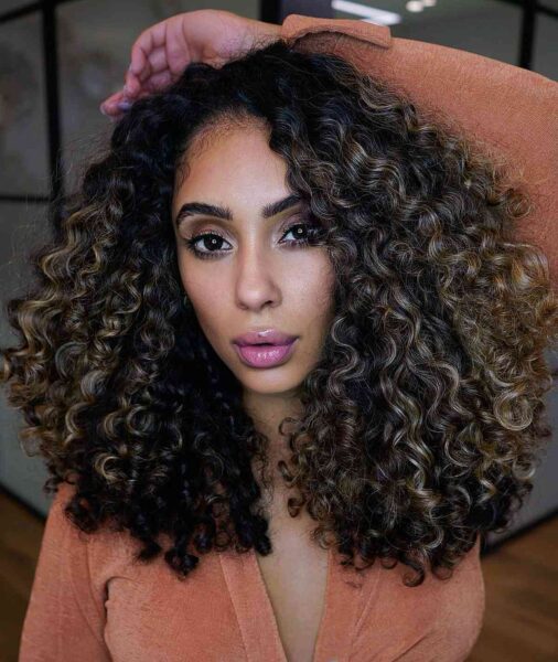 28 Ways to Get Brown Highlights on Black Hair for Stunning Dimension