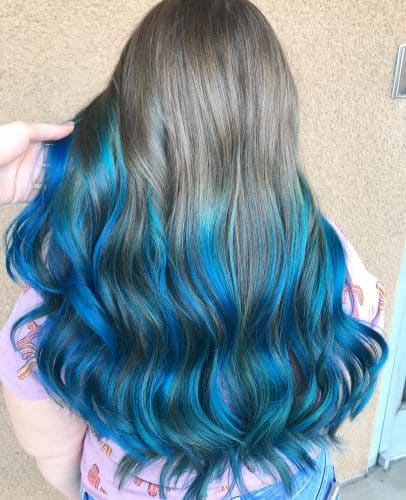 29 Blue Ombre Hair Color Ideas Trending Right Now