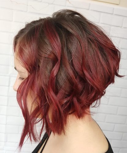 32 Blazing Hot Red Ombre Hair Color Ideas in 2024