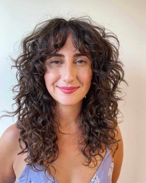 61 Stunning Curly Shag Haircuts for Trendy, Curly-Haired Girls