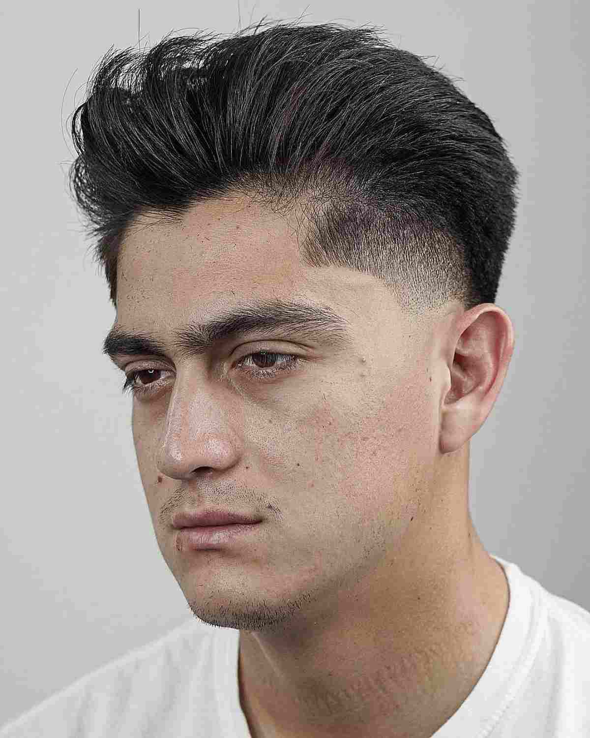 Brushed Back Fade for Guys