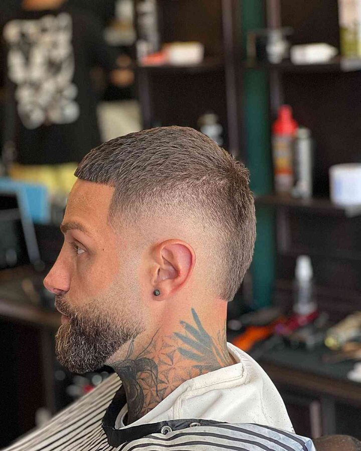 25 Freshest Burst Fade Buzz Cuts Men Are Getting Right Now