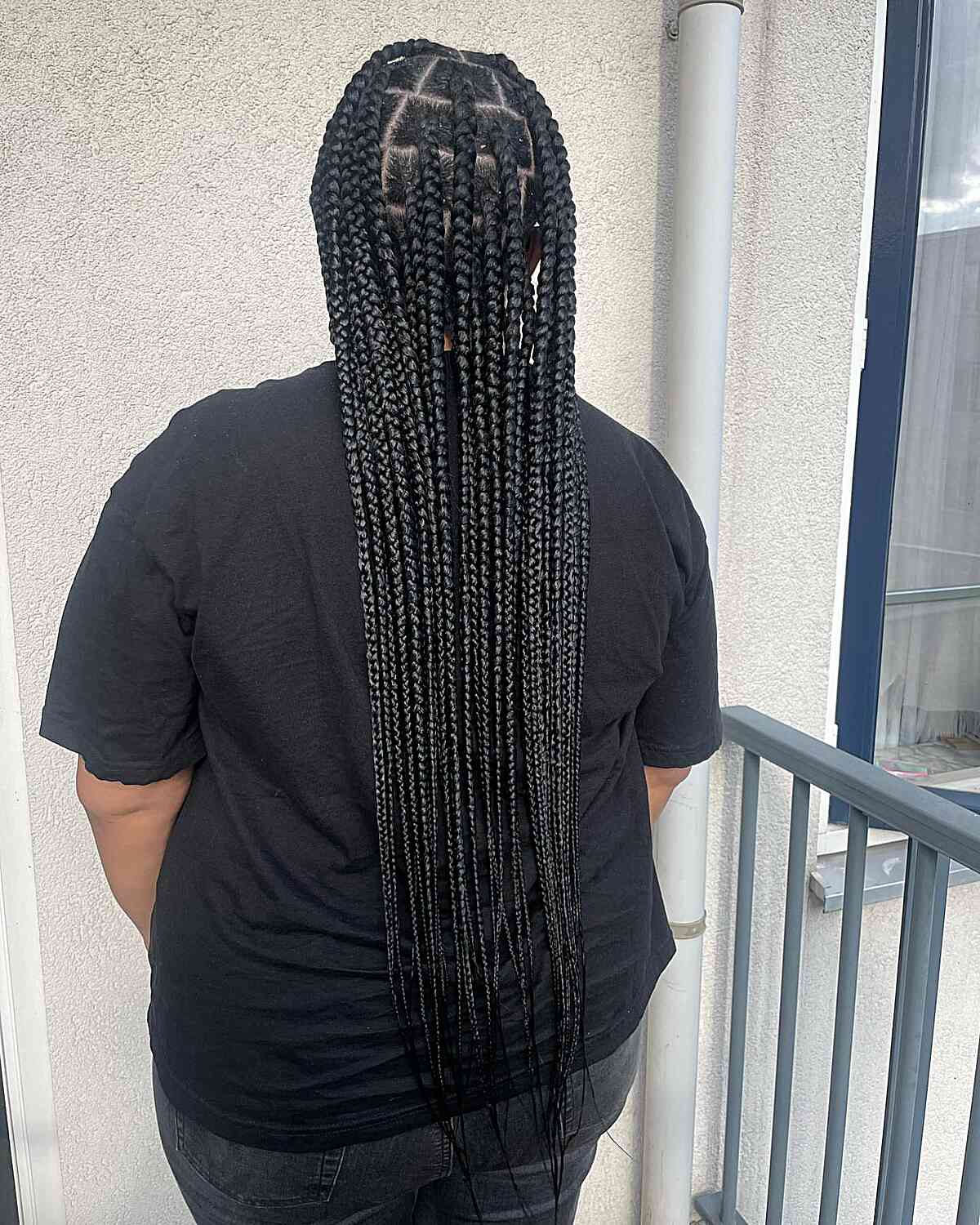 Butt-Length Poetic Justice Braids